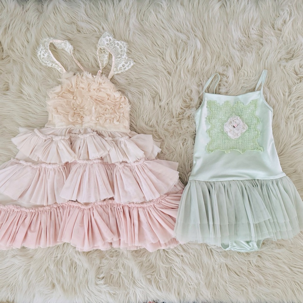 Dollcake light pink dress AND mint green ballerina tutu 😍